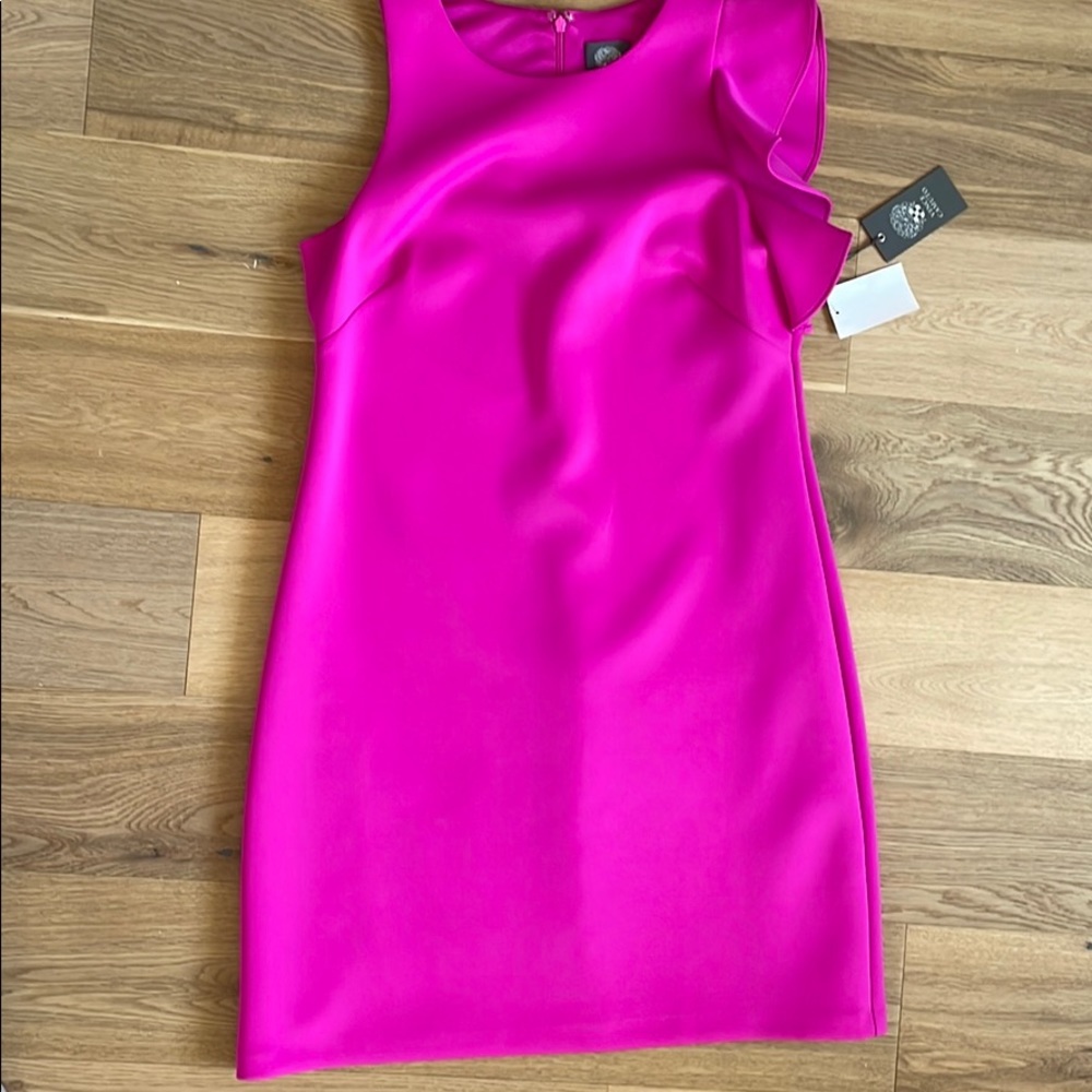 Vince Camuto Flutter Sleeve Cocktail Dress